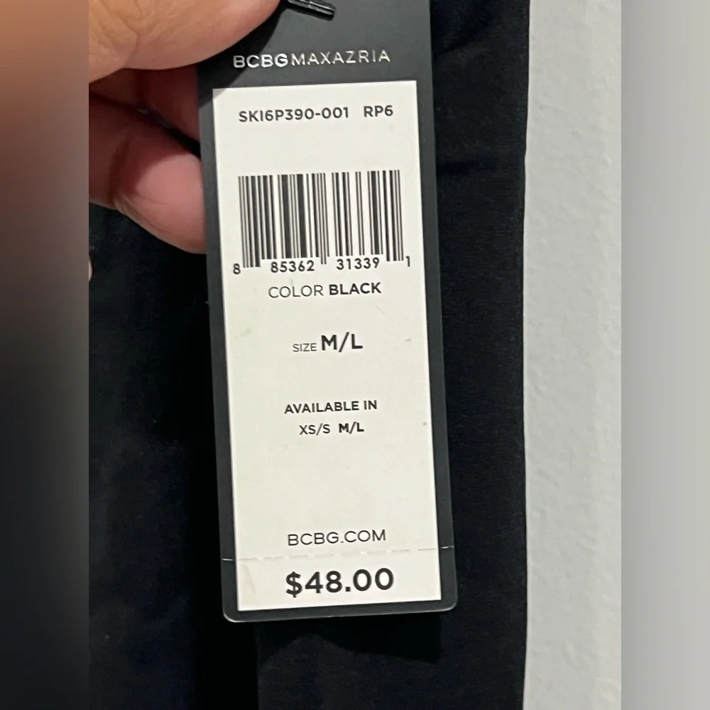 BCBG Max Azria Camisole style dress in Black NWT - Picture 4 of 6